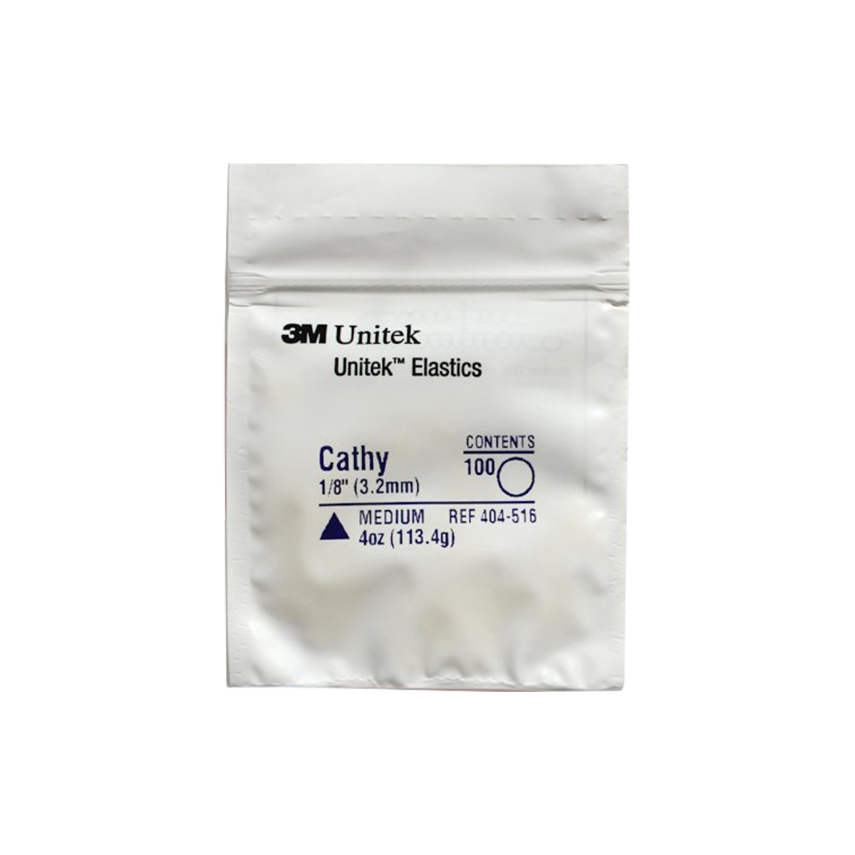 Кольцо эластичное Кэти 113,4гр 3,2мм / Latex Elastics CATHY 4oz 1/8" Medium 100шт 404-516 купить